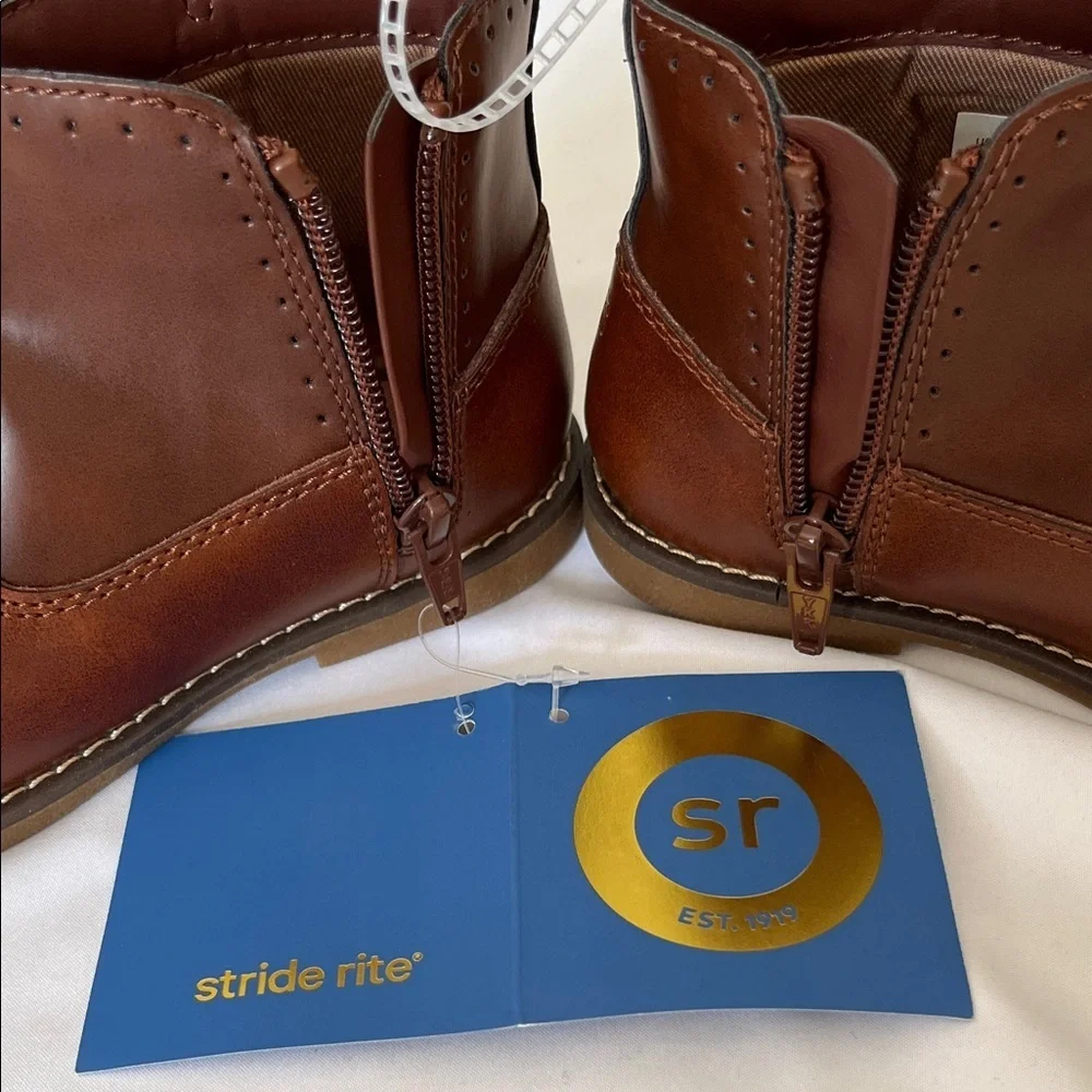Stride Rite Brown Kids Boots